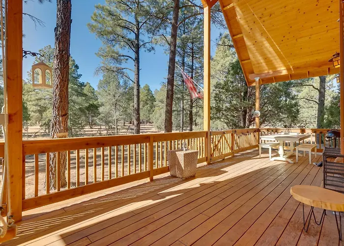 Dog-friendly With Wraparound Porch! * Nutrioso