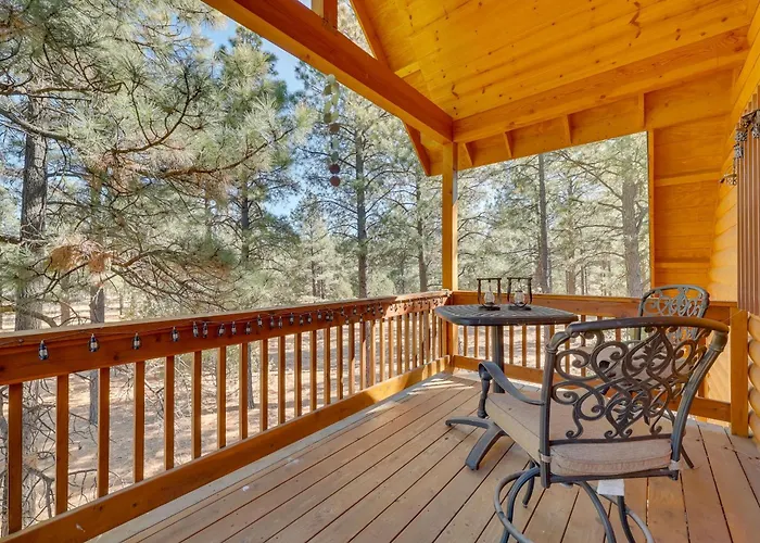 Holiday home Dog-friendly With Wraparound Porch! Nutrioso